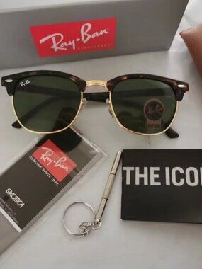 Ray-Ban RB3016 Tortoiseshell Sunglasses 51mm
